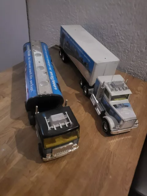 Blechspielzeug Goodyear Trucks/ Modelauto Aus Blech ...Rarität ‼️ Super Zustand 2