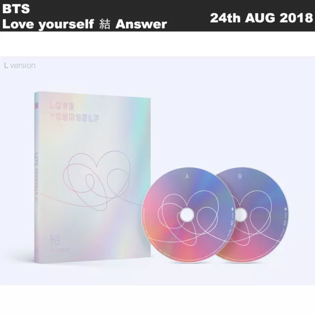 BTS LOVE YOURSELF 結 Answer Album L Ver Free standard shipping with tracking num