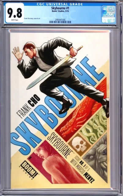 Skybourne #1  Boom! Comics Frank Cho Story, Cover & Art   1st Print   CGC 9.8
