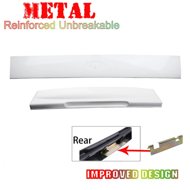 MotorKing Rear Hatch Lift Gate Moulding For 02-05 Ford Explorer YZ Oxford White