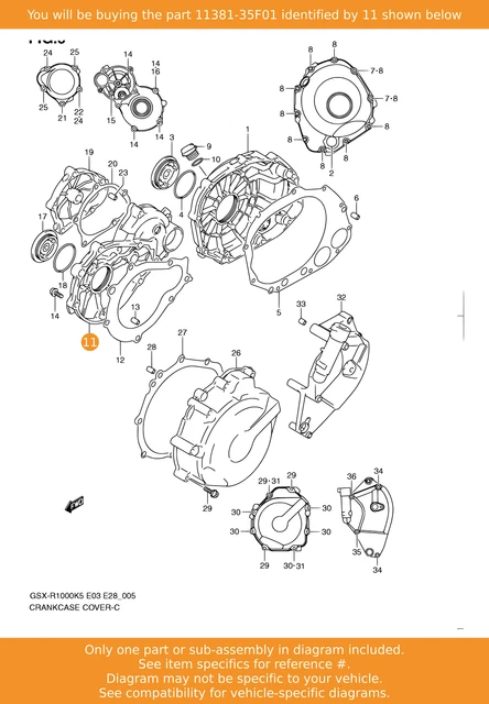 Starters For Suzuki Swift Right Engine Starter Clutch Cover Fit