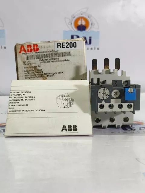 ABB TA42DU-32M (22A-32A)  Thermal Overload Relay 3 Pole (NEW)