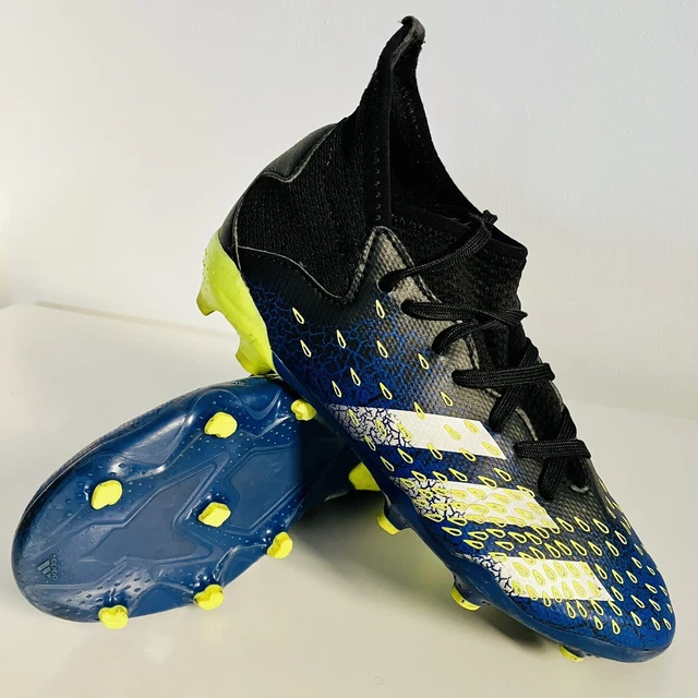 ADIDAS PREDATOR FREAK Demonscale Football Boots size C13 BLUE BLACK