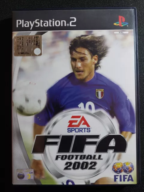 FIFA Football 2002 Totti  Sony PlayStation 2 PS2 🇮🇹 ITALIANO Completo PAL