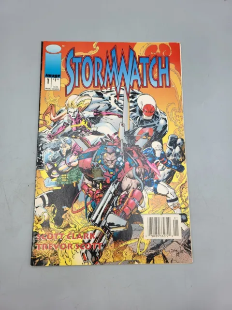 StormWatch #1 March 1993 First Printing Illustrated Image Comic Book Newsstand