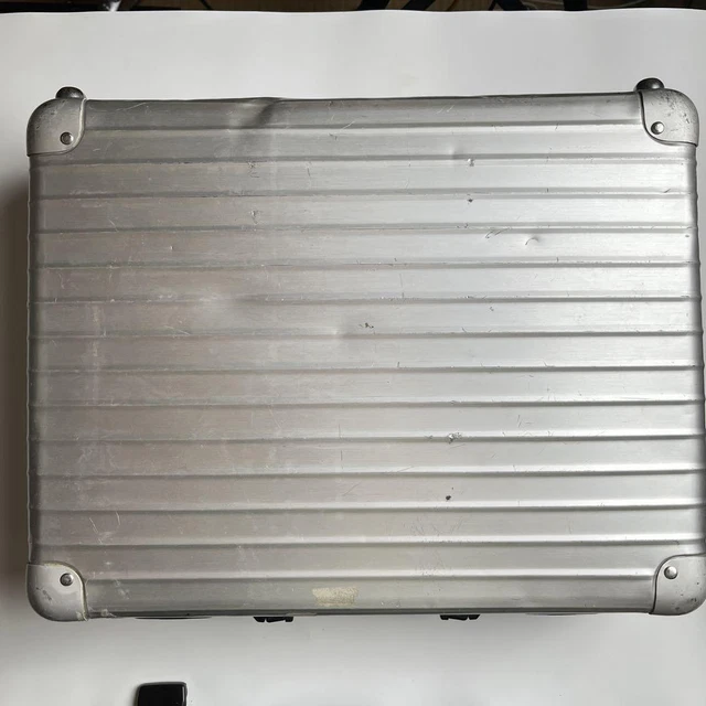 Rimowa suitcase attache case business bag Silver Color 45×35×15cm