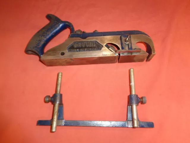 Vintage Record No.778 Rebate Plane + Fence And Bars
