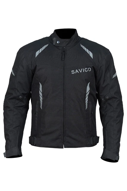 Savico Chaqueta Moto Hombre Impermeable Con Armadura CE