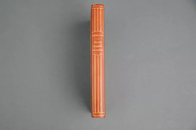 BAUDELAIRE RELIED ILLUSTRATED C. Baudelaire Little Poems in Prose 1942 ...