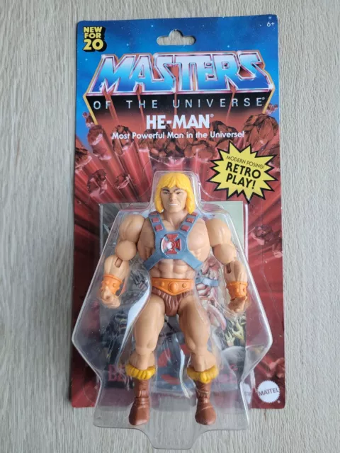 MOTU Origins Masters of the Universe He-Man Figur NEU OVP US HE-MAN retro Play