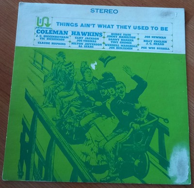 1980 Italie LP Shrink Excellent État Coleman Coleman Hawkins ~ Grandi 