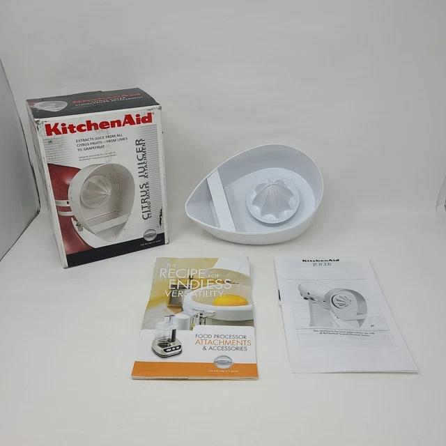 KITCHENAID JE CITRUS Juicer with Strainer Attachment In Box 13.99