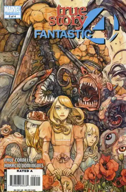 Fantastic Four True Story #2 of 4 Marvel Comics October Oct 2008 (VFNM)