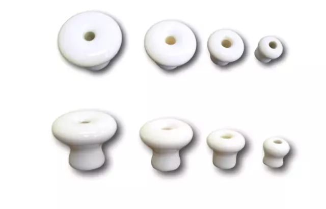 Porcelain Knob Front Mount