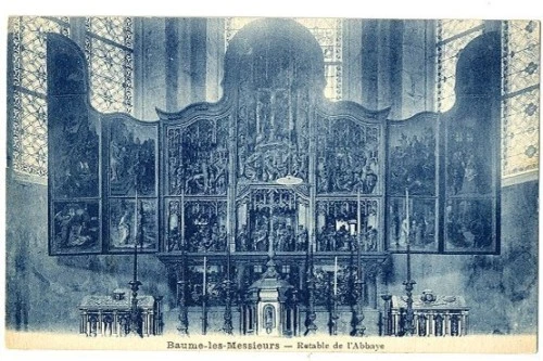 CPA 39 Jura Baume les Messieurs Restable de l'Abbey
