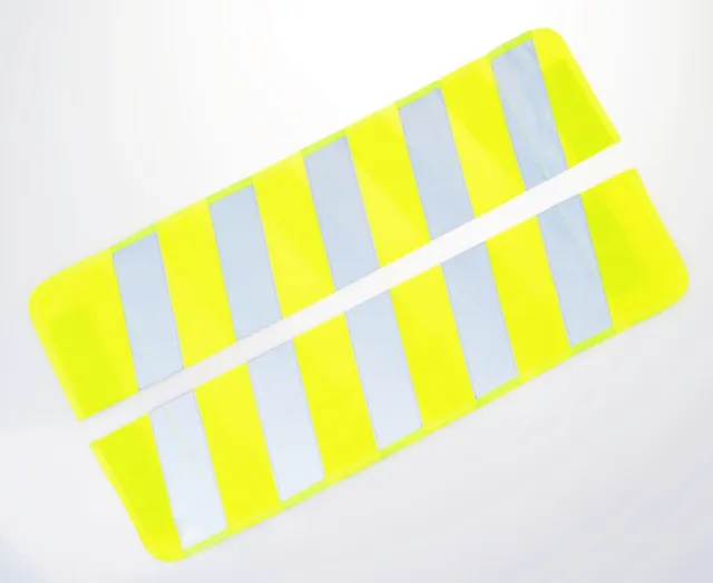 Filmer 38.029 Warnbänder mit Magneten - Farbe Gelb mit Reflexstreifen - 2er-Set