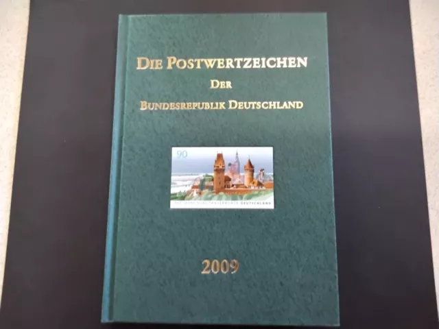 BRD Deutschland Jahrbuch 2009 komplett Postfrisch Jahreszusammenstellung 130.-€