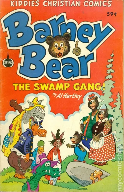 Barney Bear The Swamp Gang #59CENT.SPIRE GD/VG 3.0 1983 Stock Image Low Grade