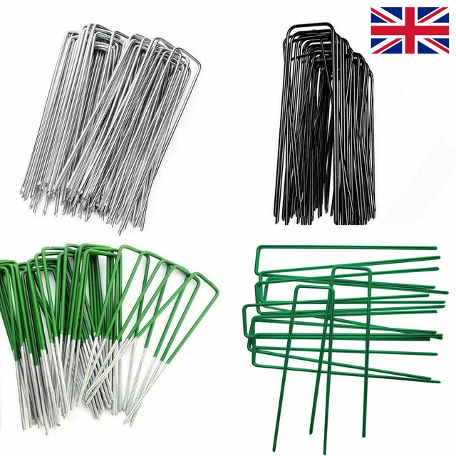 Spilli Barriera Per Erba Da Giardino In Metallo Ganci In Tessuto Pioli Pioli Perni