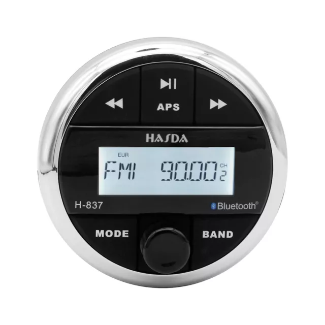 Ricevitore Stereo Marino Boot Radio Impermeabile Bluetooth Audio Musica Lettore MP3