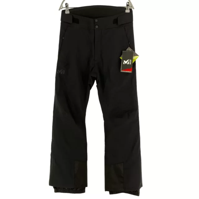 Millet Noir Autel II à Sec Edge Ski Pantalon Taille M