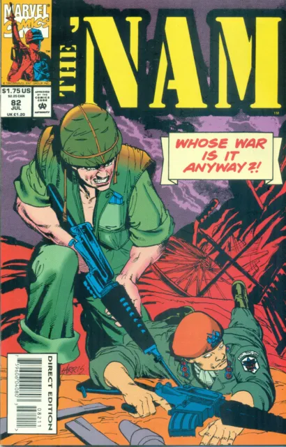 The Nam #82 By Lomax Vansant Vietnam War Viet Cong POW MIA Marvel NM/M 1993