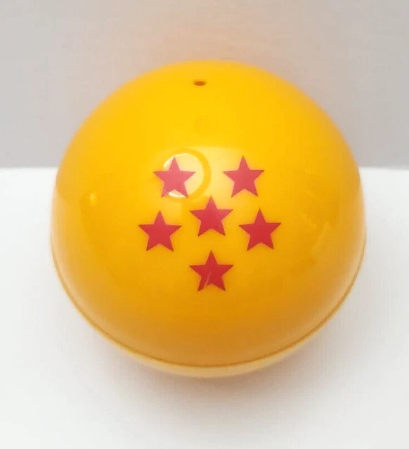 Dragon Ball Z Super Keychain Capsule (ONLY) Plastic 6 Star 3" Ball Container