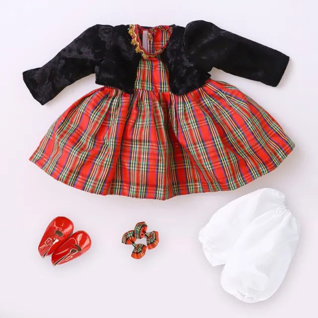 Reborn Dolls Clothes for 20-24 Inch Baby Doll Newborn Girl Dress Outfit Gifts UK