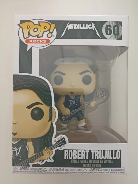 Funko Pop neuf Metallica : Robert Trujillo 60