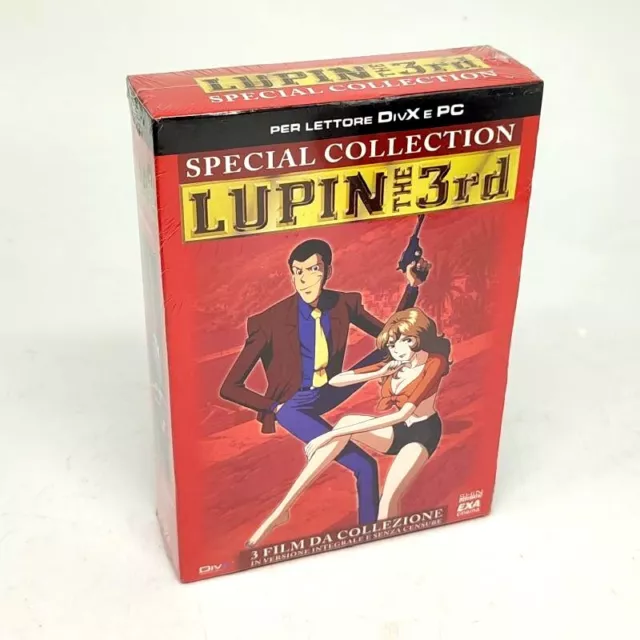 Lupin El 3RD Especial Collection 3 Película Divx Caja 3 DVD