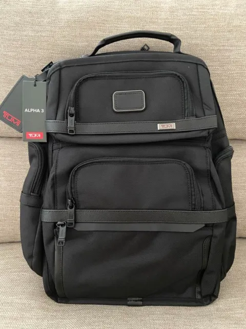 Tumi Alpha 3 Black Backpack 2603578D3