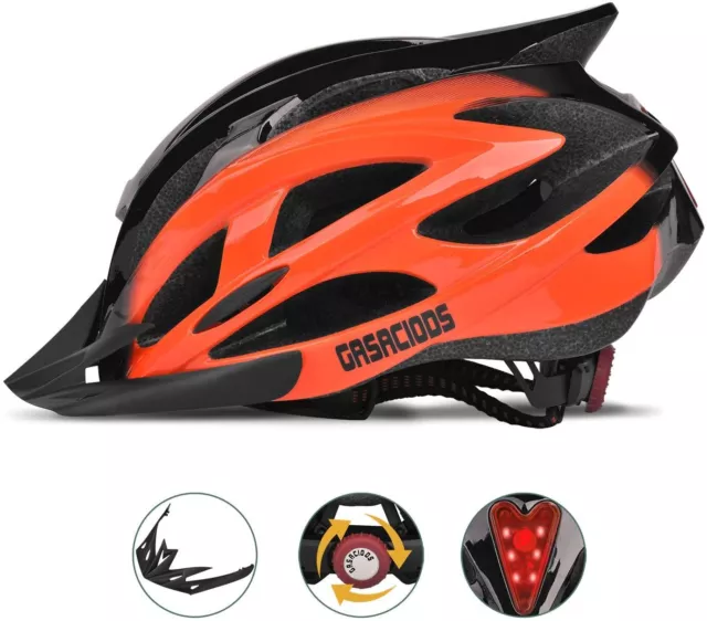 Fahrradhelm MTB Bike Helm Mit Abnehmbare Visier Schutzbrille Für Damen Herren