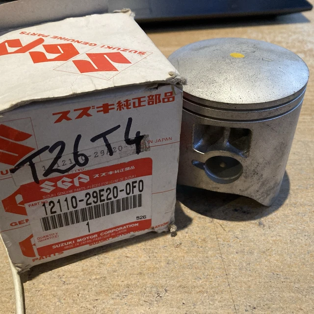 Piston Nu Suzuki +0,25 – 12110-40312-025 – RM250X 1981 – 67,25mm – Neuf