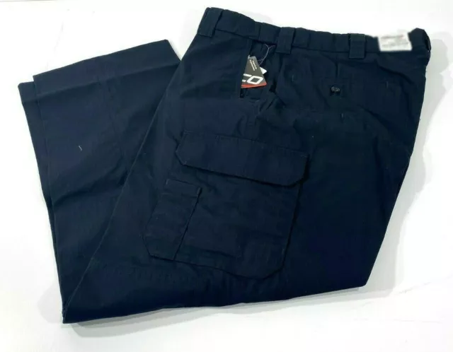 NEW ELBECO MENS 34x34 RIPSTOP ADU CARGO PANTS E5704R MIDNIGHT NAVY 34x34