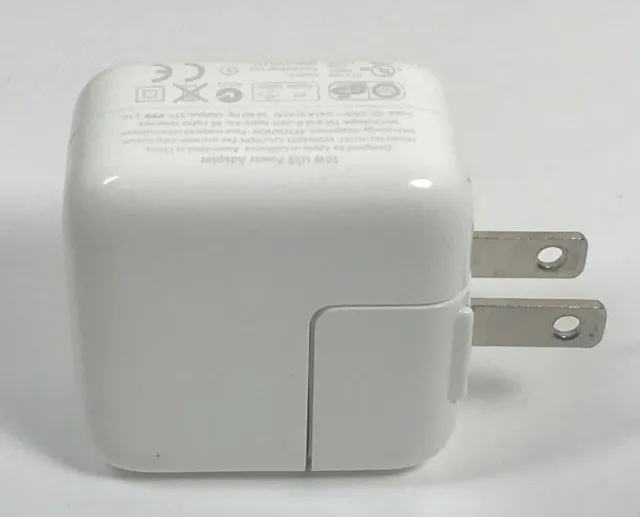 A GRADE Original Apple 10W USB Wall Charger Block Power Adapter iPhone iPad iPod