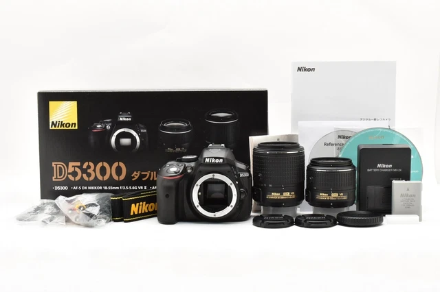 箱付き/Nikon D5300 ニコンD ニコン Nikon D5300 AF-P ダブルズームキット デジタル