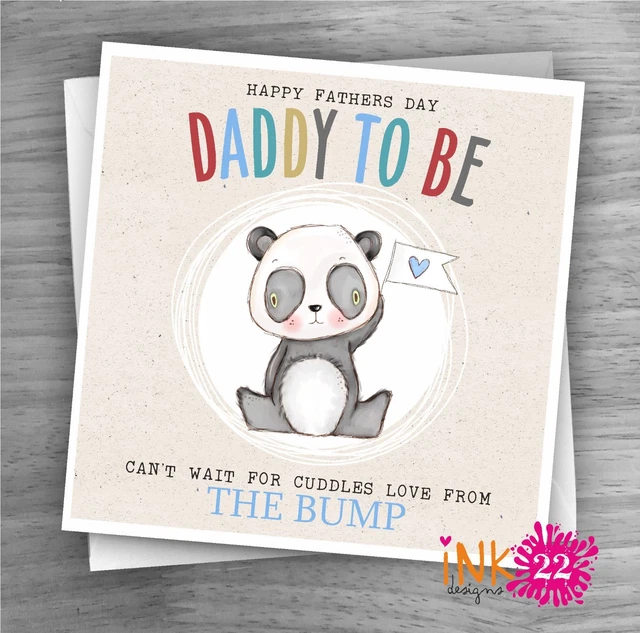 Fun Fathers Day Cards For Dad - First Cuddle - Happy Fathers Day Card For Dad Fro Bup, Special