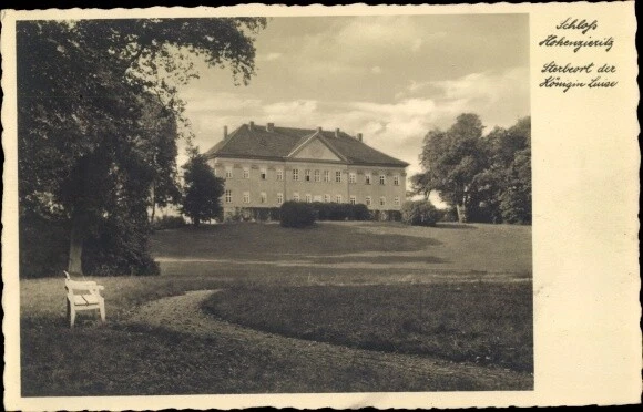 Ak Hohenzieritz Mecklenburgische Seenplatte, Schloss, Sterbeort... - 3115469