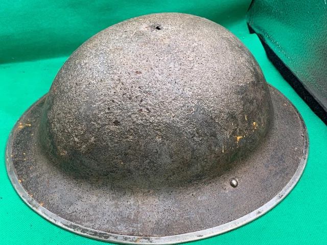 British Army Mk2 Brodie Helm - Original 2. Weltkrieg Kampfhelm