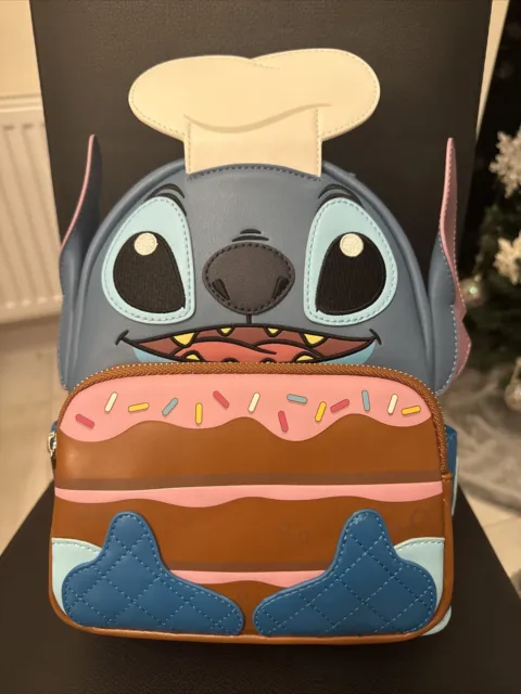 Loungefly Baker Stitch Backpack - New Lilo & Stitch Disney BNWT