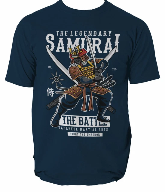 Samurai mens t shirt Japanese Film Mens Martial Hattori Hanzo S-3XL