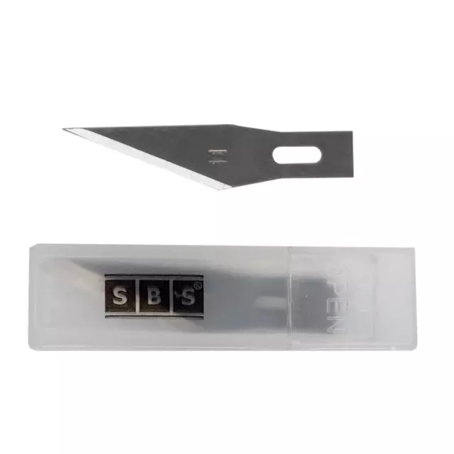 SBS® Bastelmesserklingen für Bastelmesser 20 Stk Skalpel Ersatzklingen Basteln