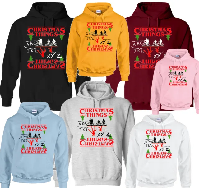 Christmas Thing Jumper Trendy Stranger Ugly Unisex Adults And Kids Hoodies