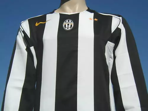 BNWT Juventus Season 2004-2005 Player Issue Nike Code 7 Shirt Long Sleeve XXL