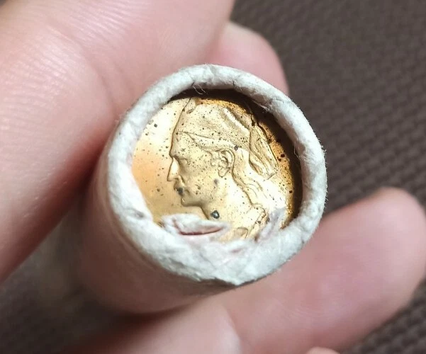 BANK ROLL 50 coins UNC 🔷 Greece 50 Lepta 1976 🔷 Griechenland Grecia