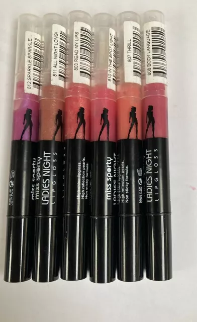 Miss Sporty Ladies Night Lip Gloss *Choose Your Shade*