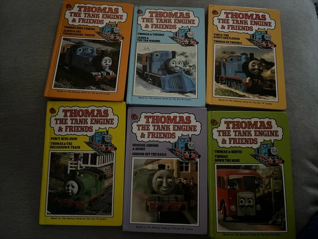 LADYBIRD THOMAS THE Tank Engine and Friends Vintage Kids Books x6 ...