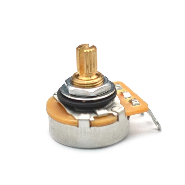 visage 15/19mm Cuivre pur 250/500k Guitare Potentiomètre Guitare électrique 3