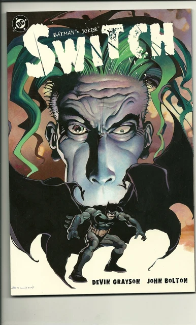 Batman/Joker Switch One Shot!  Nm!