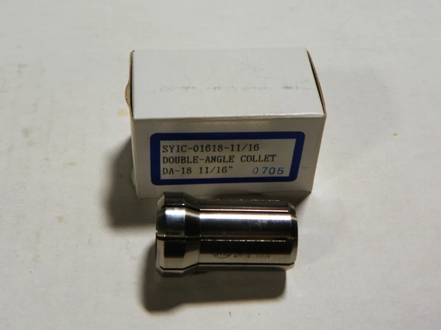Techniks Da 180 Precision Collet 11/16" Double Angle Da180 01618-11/16